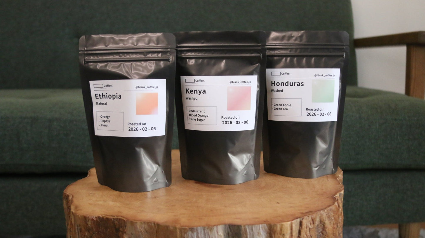 Blank_Coffee定期便 浅煎り 100g×3種 (100gあたり730円) - Blank_Coffee