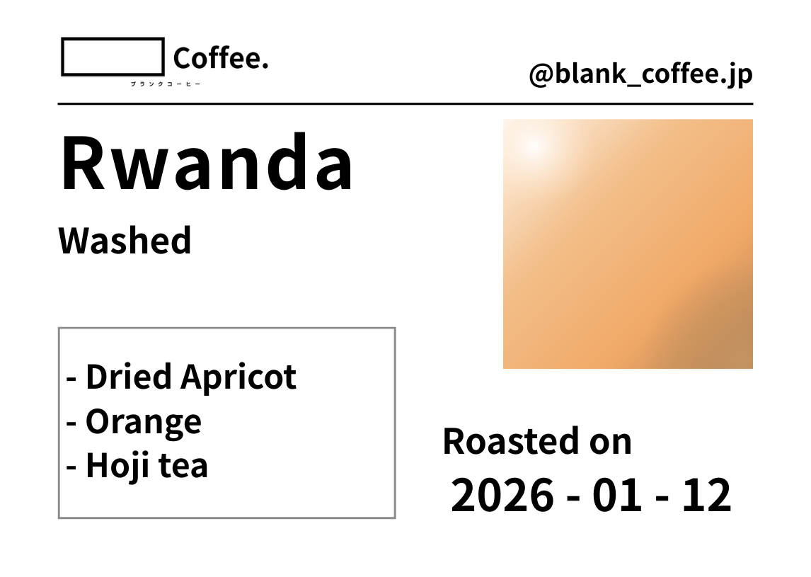 浅煎り Blank_Coffee 選べる豆 100g 送料無料