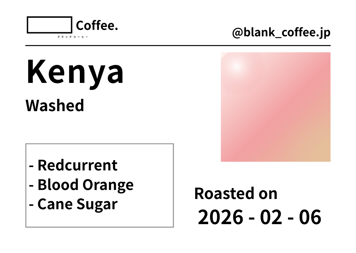 浅煎り Blank_Coffee 選べる豆 100g 送料無料 - Blank_Coffee