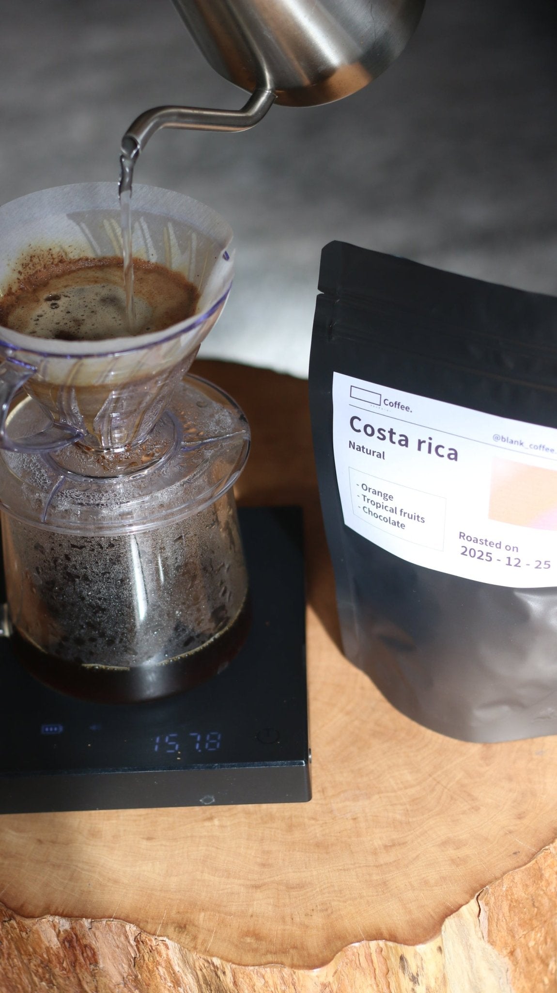 浅煎り Blank_Coffee お得なランダムビーンズ100g 送料無料 - Blank_Coffee