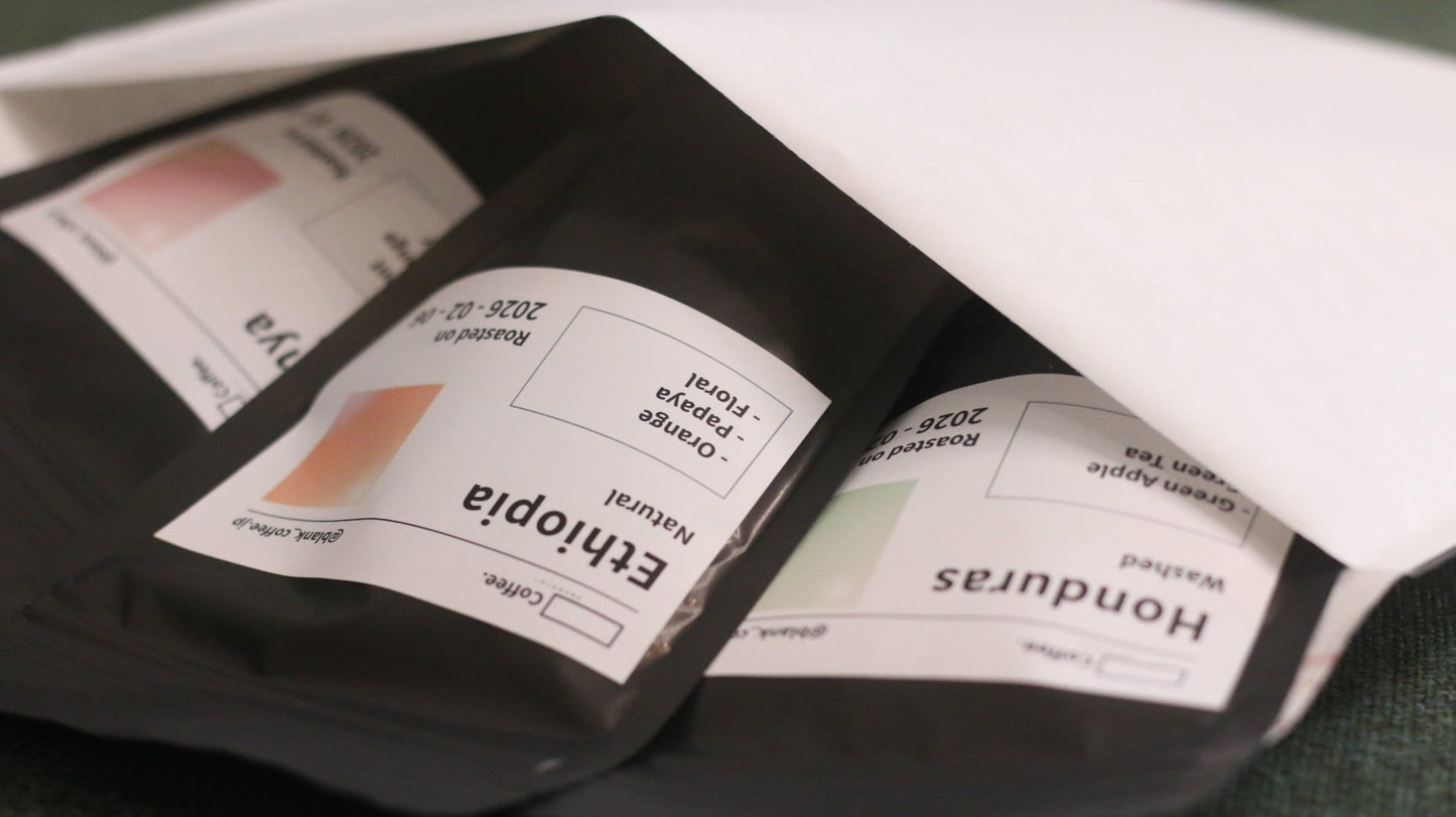 Blank_Coffee定期便 浅煎り 100g×3種 (100gあたり730円) - Blank_Coffee